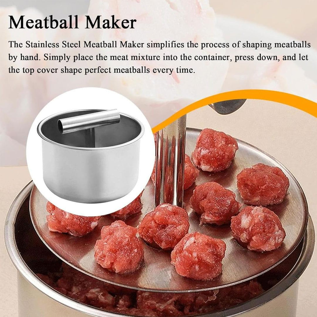 Stainless Steel Meatball Maker | Easy Homemade Meatball Shaper