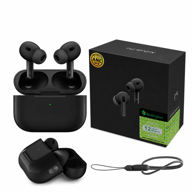 AirPods Pro2 Black/White Wireless Earbuds Bluetooth